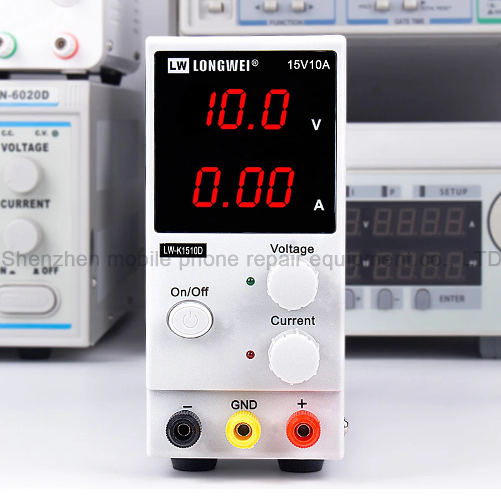 LW-K1510D 15V10A мини Регулируемый переключатель питания постоянного тока цифровой дисплей лабораторный Регулируемый источник питания ремонт