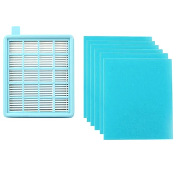 

7Pcs/Lot Filter Mesh HEPA Filters for Philips-s Vacuum Cleaner FC8515 FC8516 FC8517 FC8470 FC8471 FC8630 FC8631 FC8632