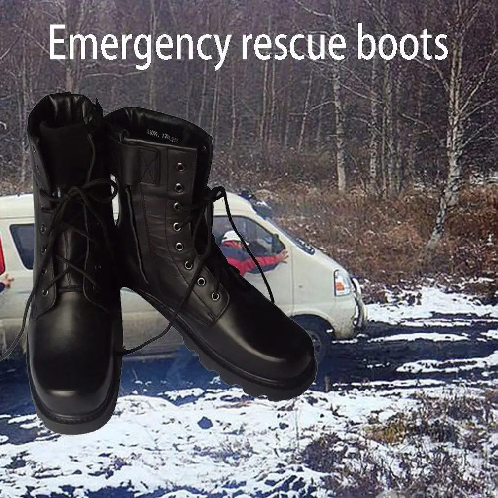 DA-089 резиновые противоскользящие пожарные спасательные сапоги защитные сапоги против проколов сапоги пожарного труда страховая обувь