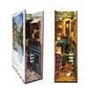 Wooden DIY Book Nook Shelf Insert Kits Model Ocean Roombox Handmade Building Miniature Furniture Home Decoration Toys Gifts 3