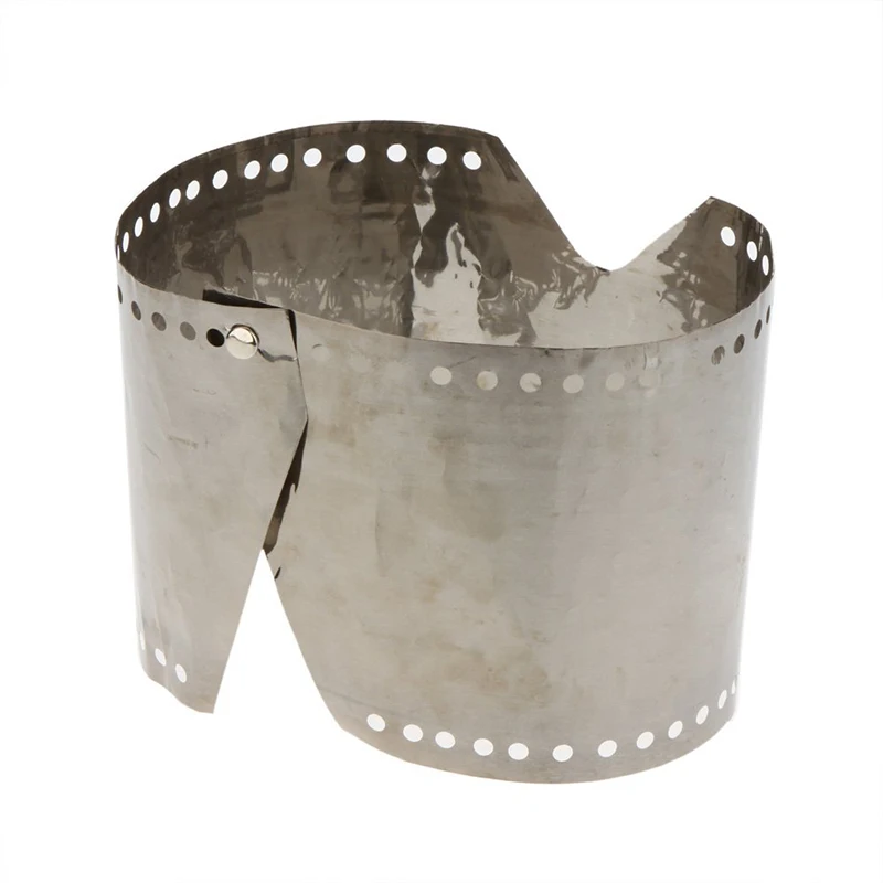 

Ultra Light Titanium Outdoor Camping Stove Windshield Screen Windproof Panel-15cm