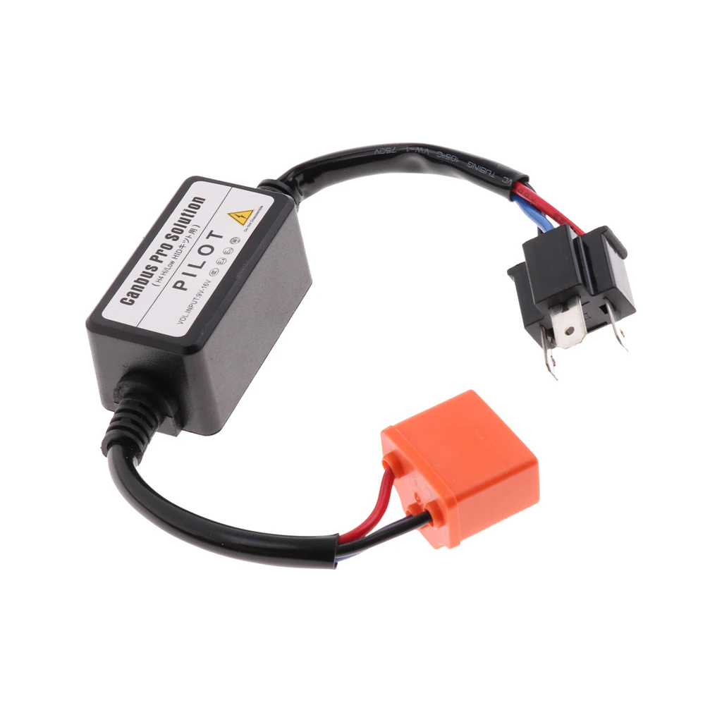  ڵ H4 LED CanBus   Anti Flicker Error Canceller