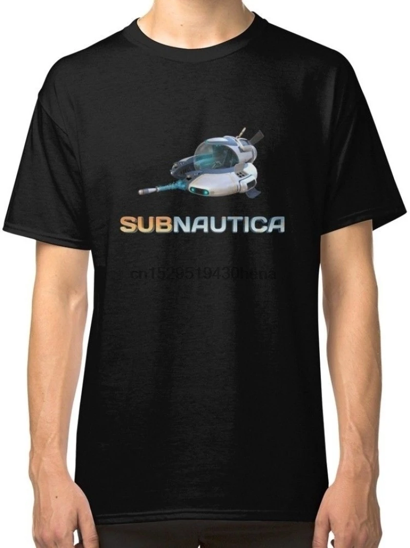 Модная мужская футболка Subnautica Seamoth черная футболки одежда | Мужская