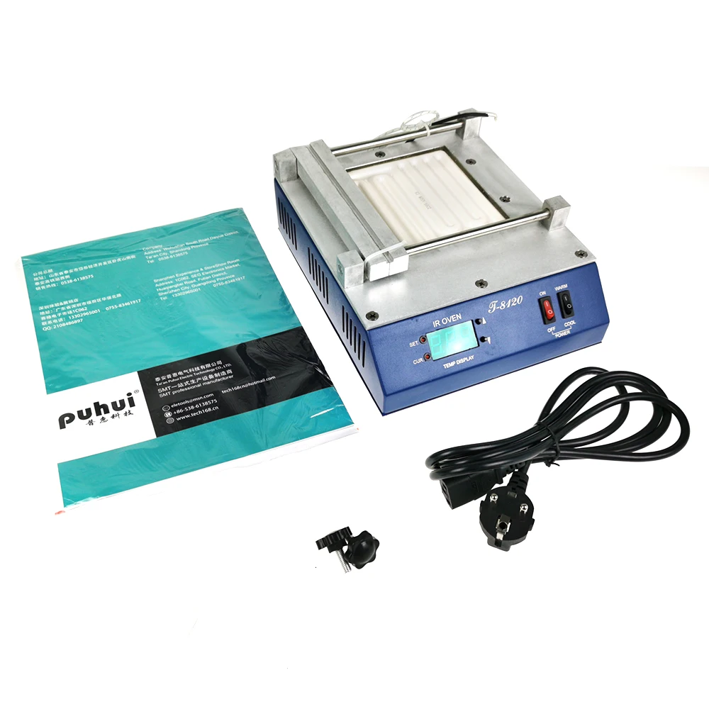 T-8120 SMD инфракрасный Подогрев 0-450C PID интеллектуальный контроль температуры