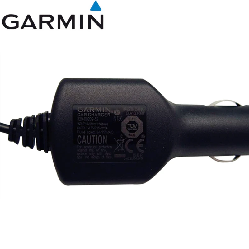 Оригинальное новое черное зарядное устройство для Garmin 2505 3560 3590 2508 62SC зарядное устройство автомобильное зарядное устройство