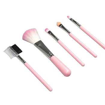 

Eye Shadow Foundation Powder Eyeliner Eyelash Lip Make Up Brush Cosmetic Beauty Tool Kit Hot 5Pcs Makeup Brushes Set