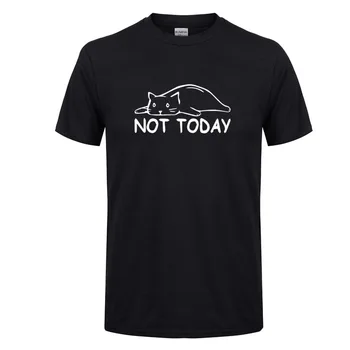 

Not Today T shirt Men Funny T Shirt Game Of Thrones Cats Print Tshirts Summer Short Sleeve Cotton Tops Tees Harajuku Sweatshirt