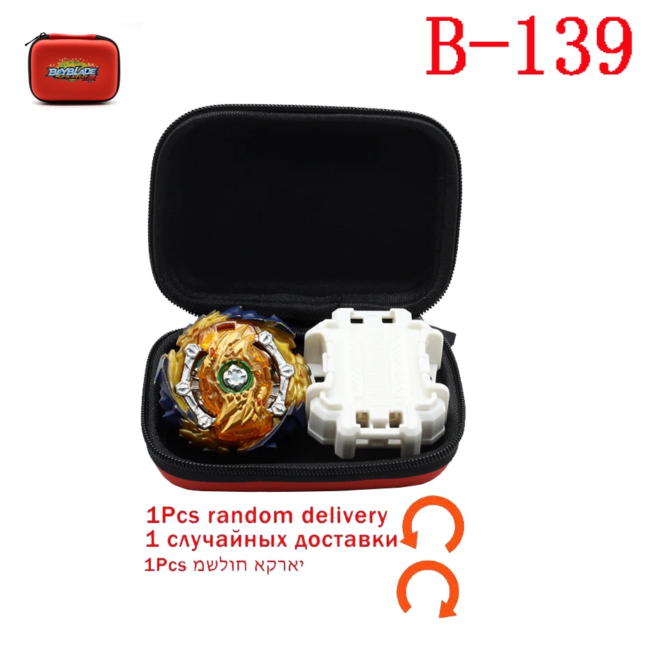 TAKARA TOMY Beyblade Burst B34 Распродажа игрушек Bey Blade с пусковым устройством и сумкой Bayblade Bable Drain Fafnir Phoenix Blayblade - Цвет: B139