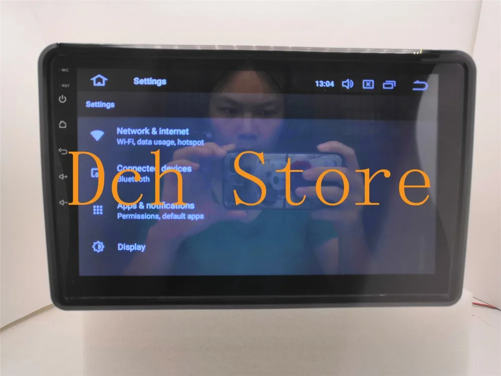 10,1 дюймов Android 9,0 автомобильный dvd-плеер gps радио универсальная навигация 1 один 2 din 180 rotable DSP 30 EQ 64G ram стерео carplay