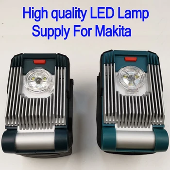 

High quality 14.4V/18V Li-ion LED Work Light Site Light Torches For Makita Electric Tool Part Home Decoration Construction