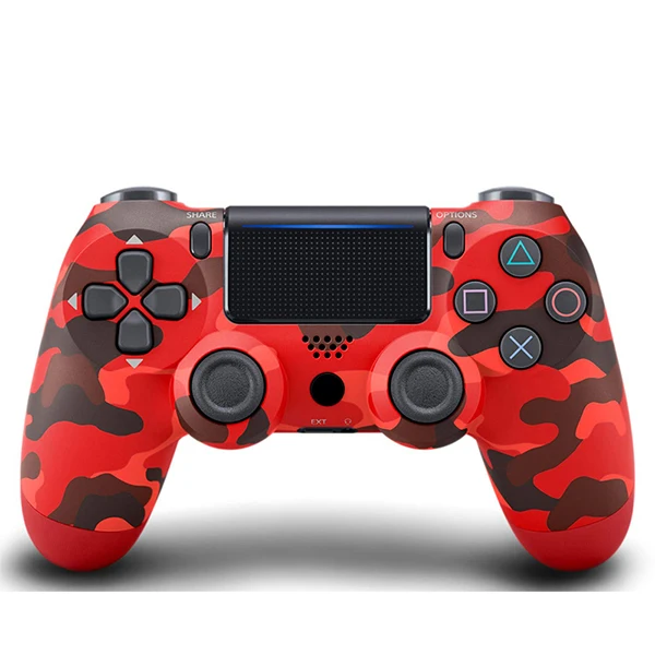 Camouflage-red Bluetooth беспроводной геймпад для PS4 контроллер для Playstation 4 Dualshock 4 двойной вибрации джойстик геймпад - Цвет: Camouflage-red