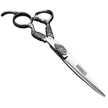 

Retro stainless steel 440C dog pet scissors hairdressing scissors professional authentic 6 inch hair thinning shear kit