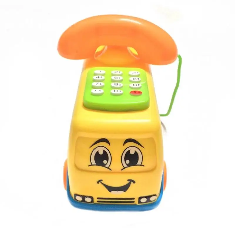 Baby Toys Music Cartoon Bus Phone Educational Developmental Kids Toy Gift