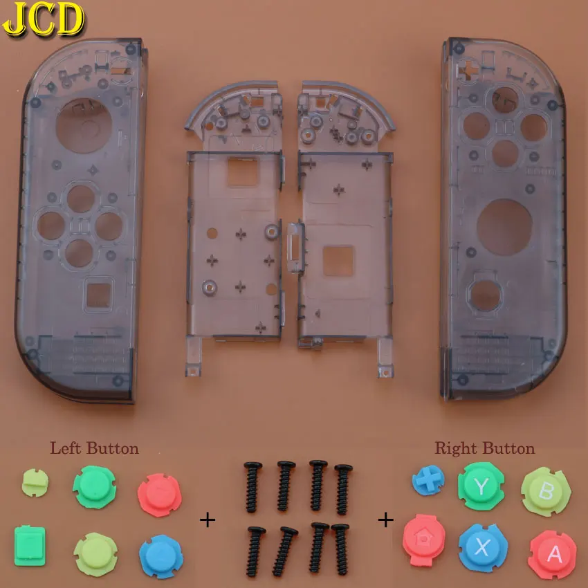 JCD с инструментами корпус оболочка Крышка для переключателя shand NS Joy-Con контроллер защитный чехол W/ABXY Кнопка D-Pad для NX Joy Con