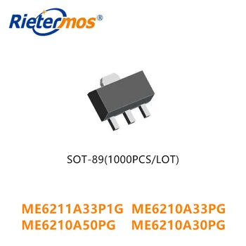 

1000PCS ME6211A33P1G ME6210A33PG ME6210A50PG ME6210A30PG SOT89-3 ORIGINAL