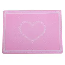 Дизайн ногтей силиконовая крышка стола опора для рук квадратная Складная Повседневная точка, кружева моющиеся 1 х маникюрные инструменты