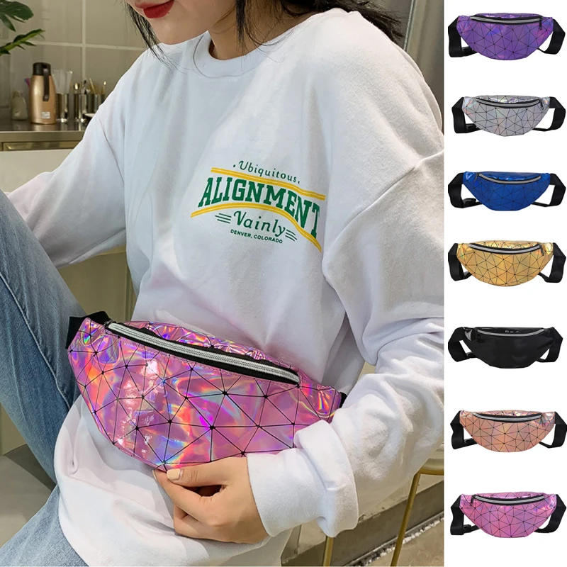 Женская поясная забавная поясная сумка-мешок для бега, Велоспорт на открытом воздухе, унисекс, алмазная Сумка-бум, сумка-мешок, sac banane saszetka na biodra