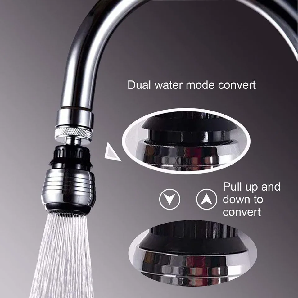 Grifo de cocina Flexible y móvil, difusor de ducha con boquilla giratoria,  ajustable, accesorios de cocina - AliExpress