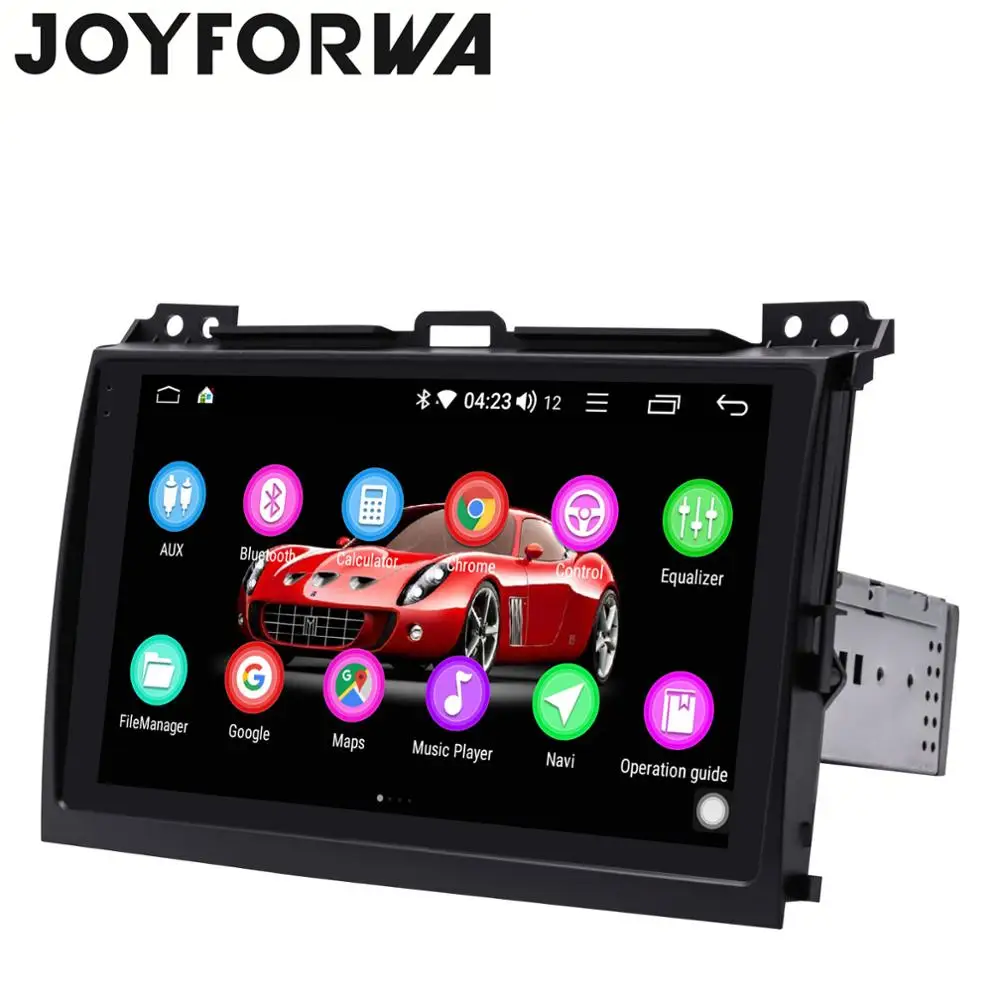 Cheap DSP SPDIF 9" Android 8.1 Car Multimedia Radio for Toyota Land Cruiser Prado GPS Mirror Link Subwoofer DVR DAB WiFi 4G SIM OBD 4 Cheap DSP SPDIF 9" Android 8.1 Car Multimedia Radio for Toyota Land Cruiser Prado GPS Mirror Link Subwoofer DVR DAB WiFi 4G SIM OBD 4