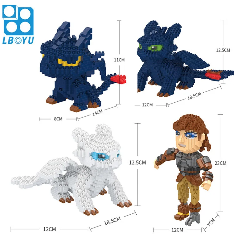 

2019 New creative puzzle spell insert toy building blocks top dragon toys for children gifts