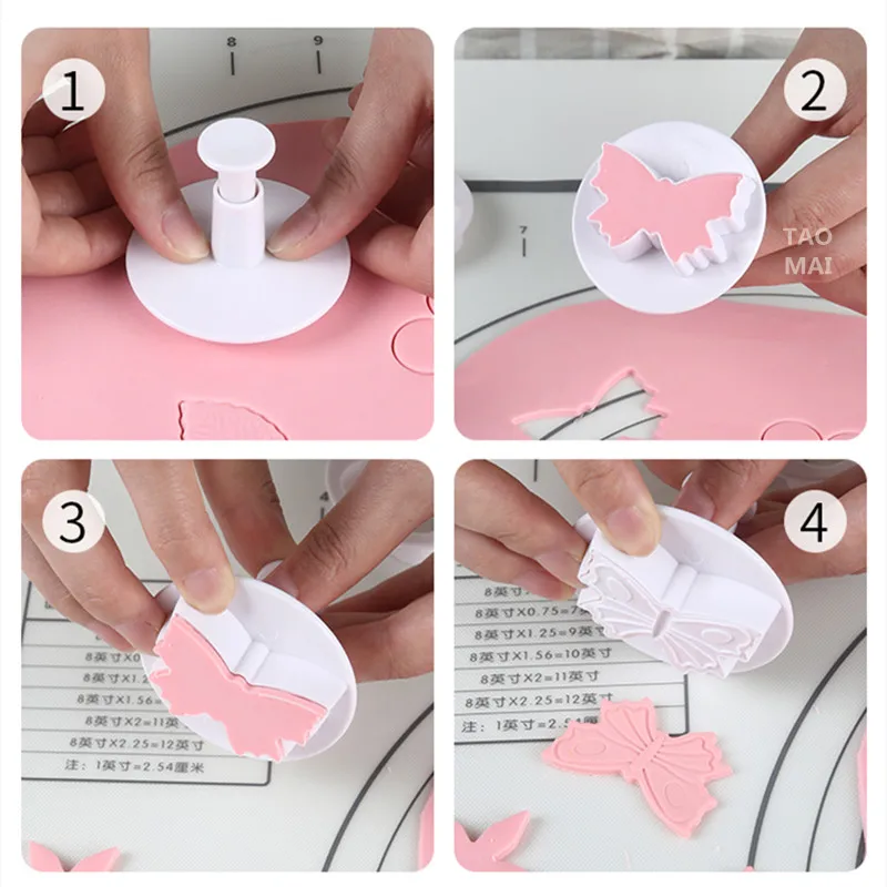 Pottery Tools 33pcs/set Plastic Printing Mold Flower Star-shaped Clay Polymer Pottery Clay Embossing Mold Spring Printing polymer clay tools,pottery tools,clay sculpting tools,pottery sculpting tools,clay craft tool