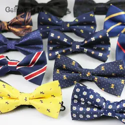 Новый галстук-бабочка в крапинку Свадебный галстук для мальчиков и девочек полиэстер шелк женский мужской галстук SA-8