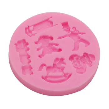 

Doll cake mold DIY silicone sugar turning Chocolate Mold 15-405