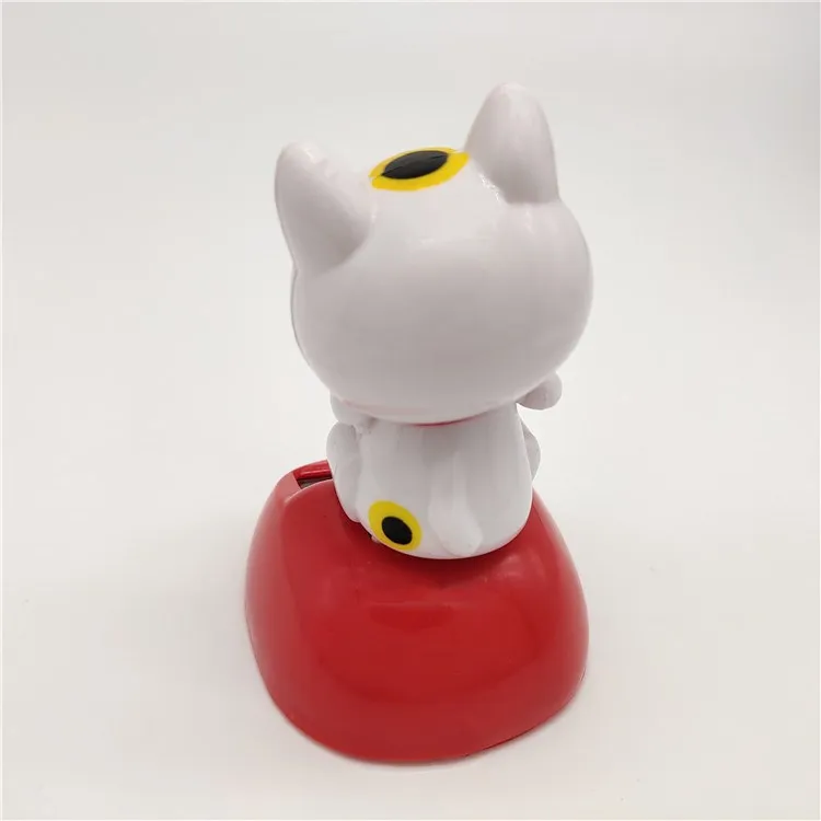 Новые солнечные украшения автомобиля Lucky Cat Симпатичные авто аксессуары украшение автомобиля Lucky приносит безопасность креативное украшение-кукла