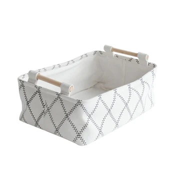 

Creative Fabric Portable Storage Box Multi-Function Home Living Room Bedroom Desktop Snack Toys Finishing Debris Storage Basket