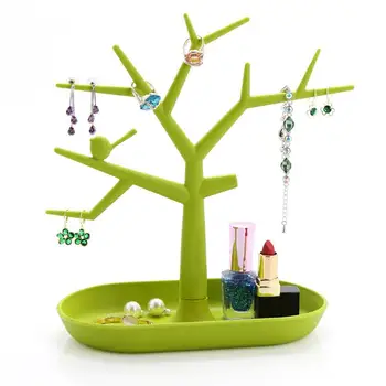 

Necklace Tree Display Stand Earrings Piercing jewelry Storage Tray Rack Organizer Holder Stand Tray Tree Jewelry Organizer