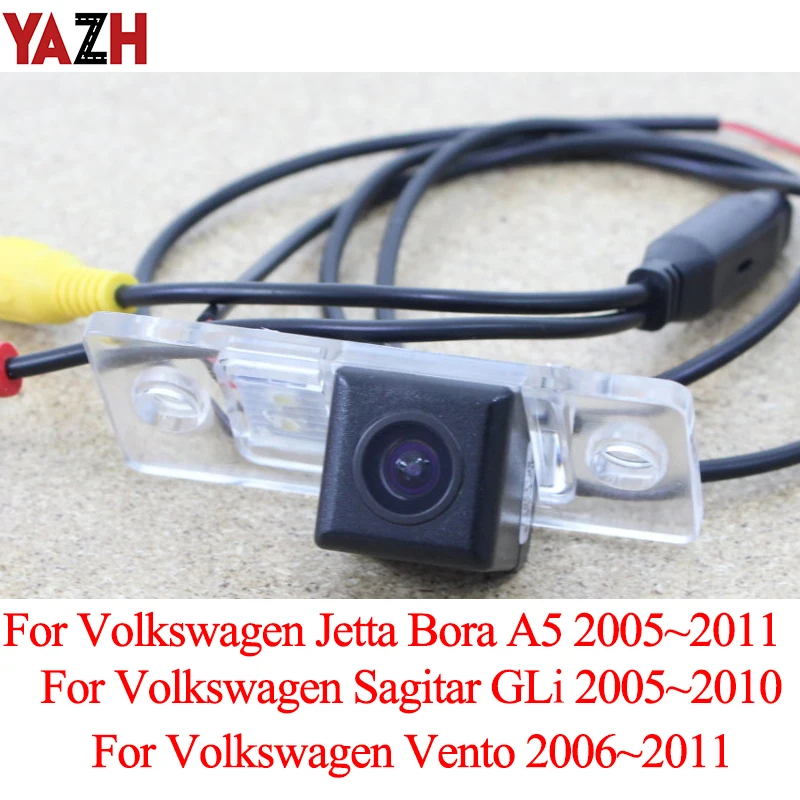 YAZH Car CCD Night Vision Backup Rear View Camera For Volkswagen Bora