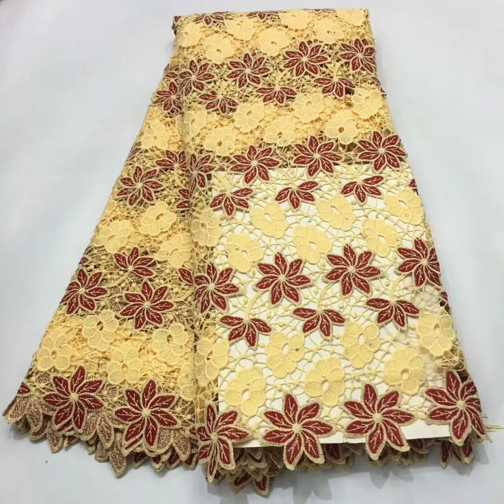

Milk Silk Lace Fabric Latest African Dry Lace Fabric High Quality African Lace Fanric With Stones For Sew