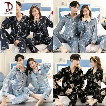 

Gold Velvet Pajamas Women's Spring Autumn and Winter Large Size Couple Suit Loose Men's Home Wear Velvet Pajamas Two-Piece Set