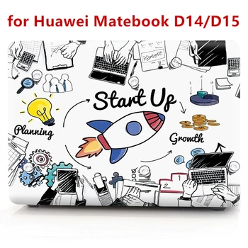 

Glitter Cute Case for Huawei Matebook D 14 15 Space Astronaut Matte Clear Cover for Matebook D14 D15 2020 Case Funda Carcasa
