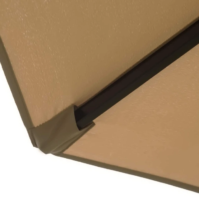 Több Színek Esőálló Szövet Poliészter Csere Burkolata Parasol Canopy Sun Esernyő Hűvös Tartsa A Terasz Háztartását Kültéri - Image 3