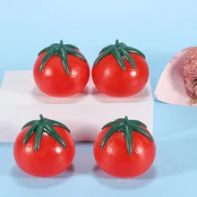 Jouet de décompression, Vent, tomate, jouet de décompression, pincement, musique, balle, farce, drôle