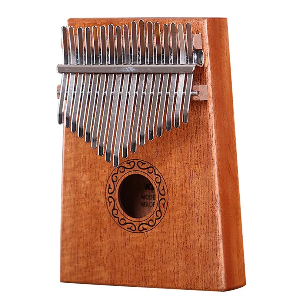 Сумка с 17 клавишами калимба из красного дерева для пальцевого пианино северными