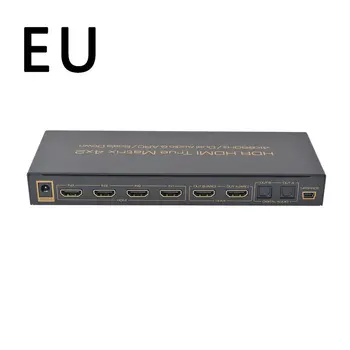 

Jh-Hdmx0014M1 Version 2.0 4X2 Matrix 4K60Hz Hdmi 2.0 True Matrix 4X2 Suitable For Home Cinema Villa Shopping Mall