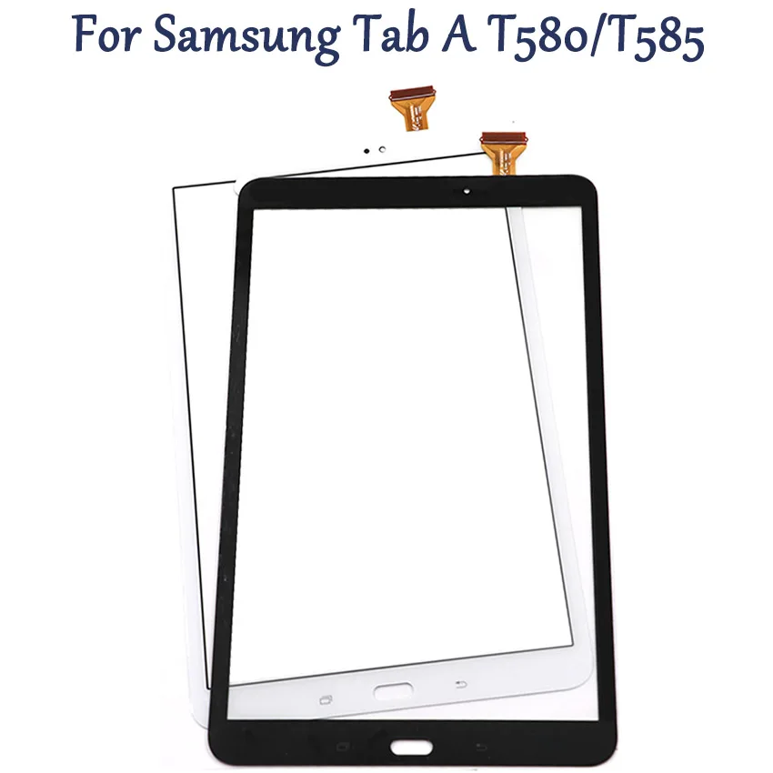 Сенсорный экран для samsung Galaxy Tab A 10,1 T585 SM-T580 SM-T585 T580 Сенсорная панель дигитайзер Сенсорная ЖК-Панель переднее стекло