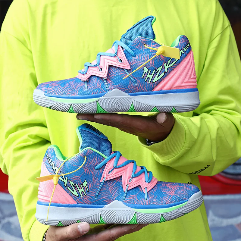 Новинка; уличная Мужская баскетбольная обувь; zapatillas hombre Deportiva; высокая дышащая нескользящая обувь; мужские Ботильоны; тренировочная обувь