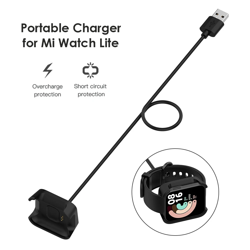 Зарядное устройство для Xiaomi Mi Watch Lite Redmi USB-кабель зарядки подставка умных часов