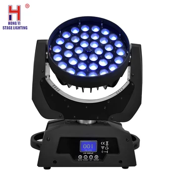 

Moving Head Wash Zoom Light Led 36X12W Stage Lighting RGBW 4in1 With DMX512 Control For Stage Party Disco DJ Music Event