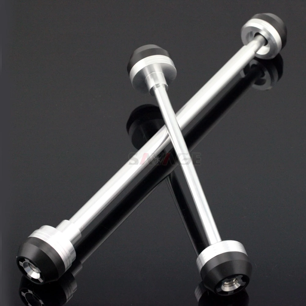 Front Rear Axle Fork Wheel Protector Sliders Falling Protection (49)