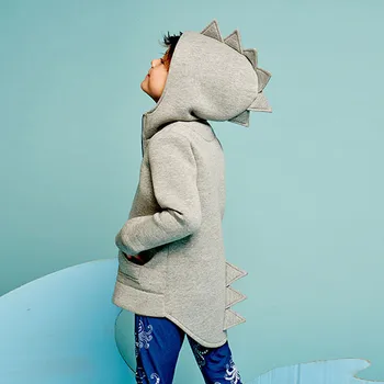 

Baby boy coats Children's Kid Baby Outerwear Jacket Dinosaur Style Hooded Headwear Cute Coat Clothes outerwear for children