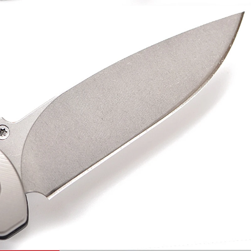  KESIWO small folding knife D2 blade titanium G10 handle pocket camping survival knives tactical gif