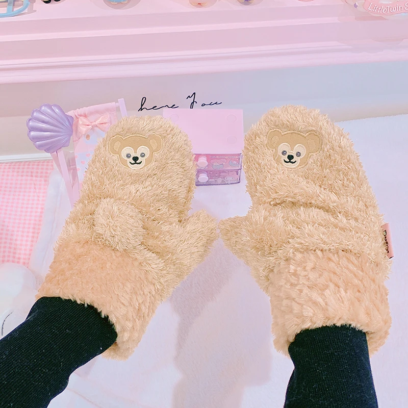 IVYYE Duffy Bear модные аниме HGloves хлопковые теплые пушистые зимние перчатки Плюшевые Варежки Унисекс новые подарки на день рождения
