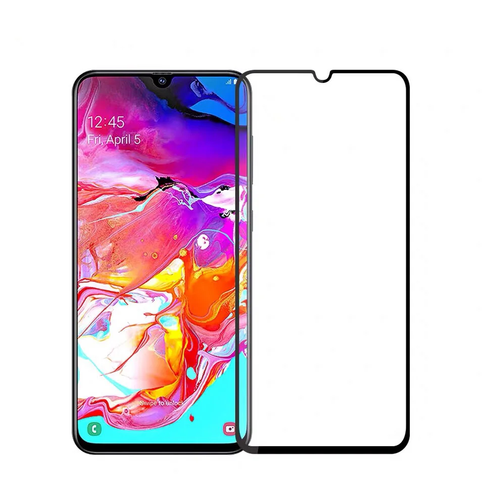 Бесплатная доставка новейший протектор экрана для samsung Galaxy A50 Закаленное стекло