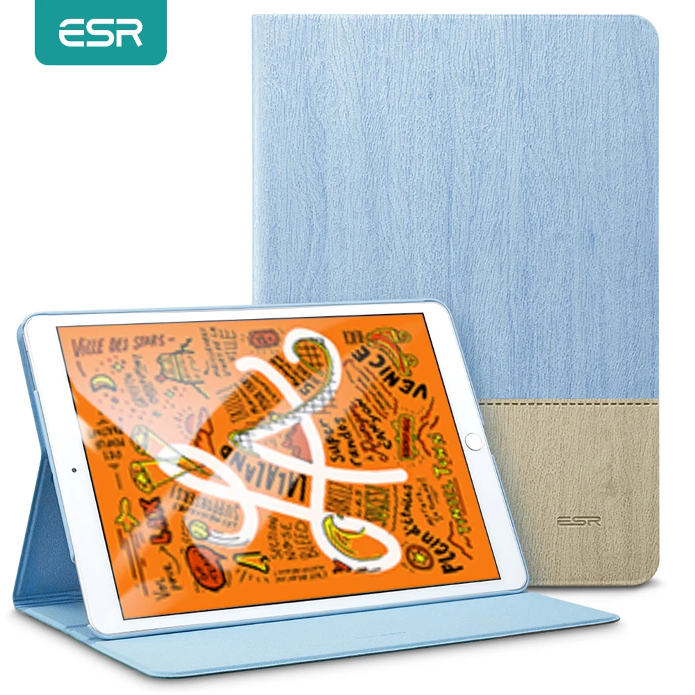 ESR Case for iPad mini 5 2019/ipad mini 4 Oxford Cloth PU Leather Smart