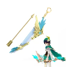 Genshin Impact Venti Childe Fischl Diona Cosplay Weapons Bows Skyward Harp