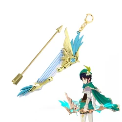 Genshin Impact Venti Childe Fischl Diona Cosplay Weapons Bows Skyward Harp